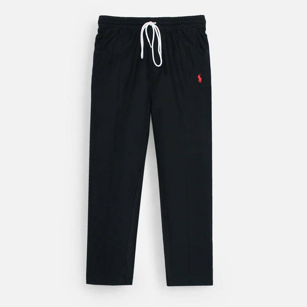 RL MEN PREMIUM STAPERED JOGGER BLACK