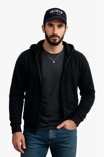 Off White Zipper Hoodie